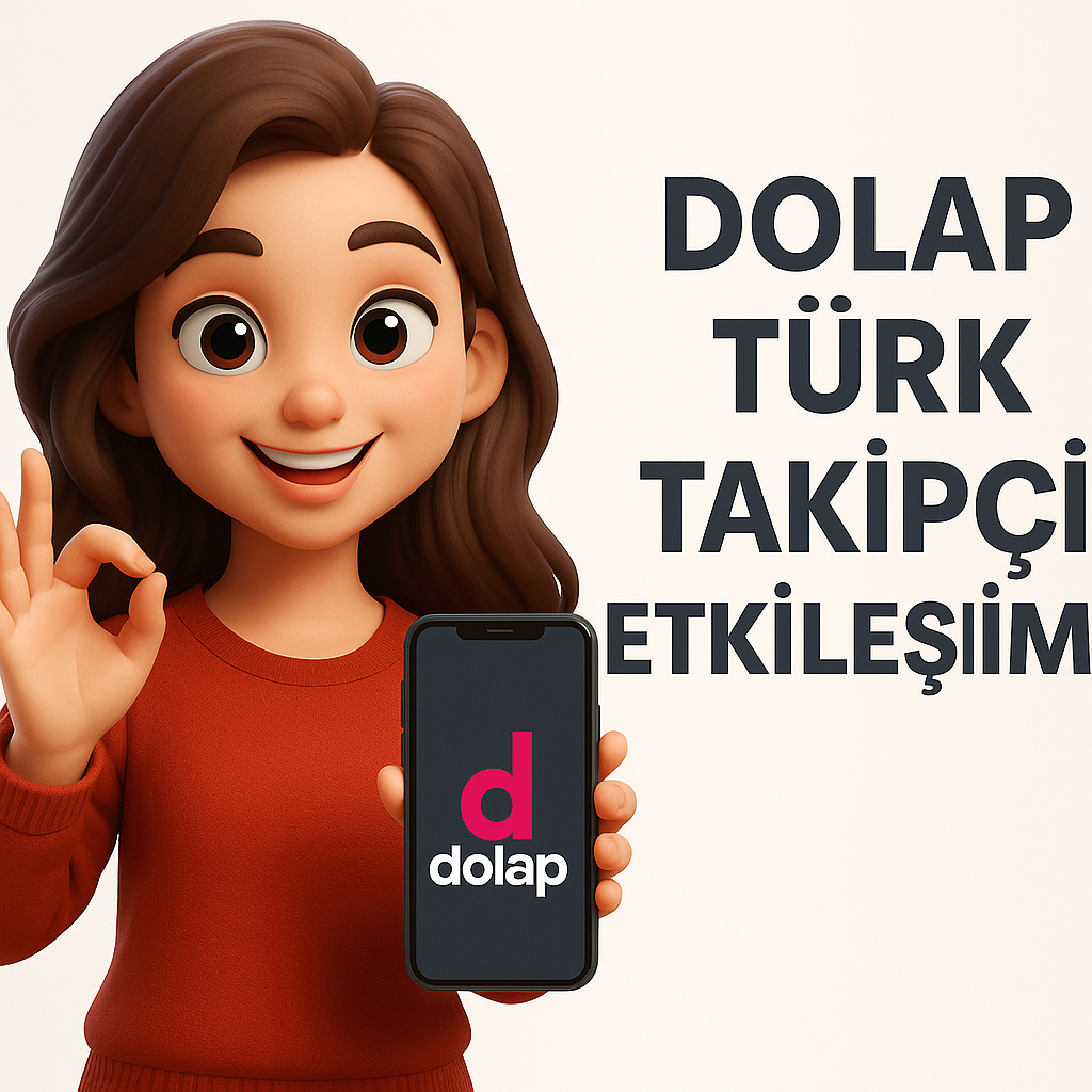Dolap Türk Takipçi Etkileşimi - Güvenilir Satıcı Görünürlüğü Artırın