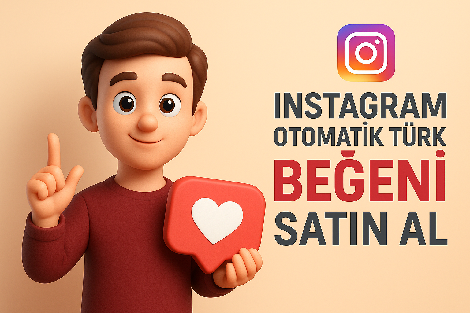 Instagram'da Türk Etkileşim İçin Otomatik Türk Beğeni Sistemi